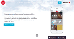 Desktop Screenshot of alarmemeteo.ch